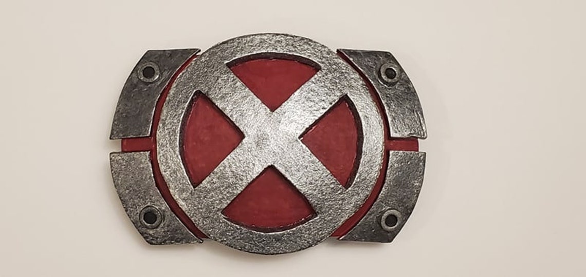 Xmen Inspired Cosplay Belt Buckle Template for Eva Foam. Etsy