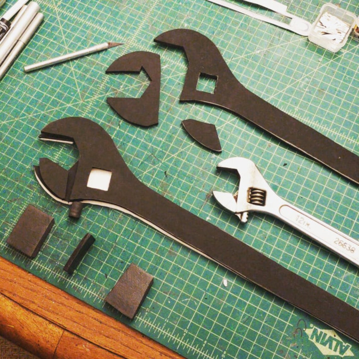 Wrench Template.pdf Cosplay Wrench Template (FMA Inspired Winry Cosplay) - Etsy Canada