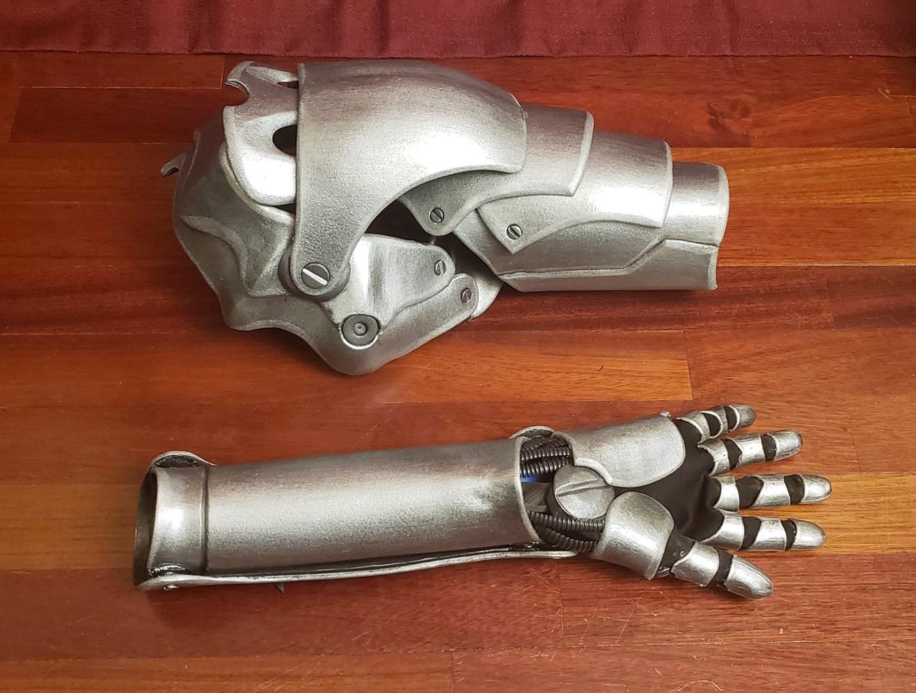 Automail arm leg fullmetal alchemist inspired cosplay templates