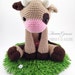 Lola Cow amigurumi pdf pattern