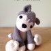 crochet pdf pattern nanook husky