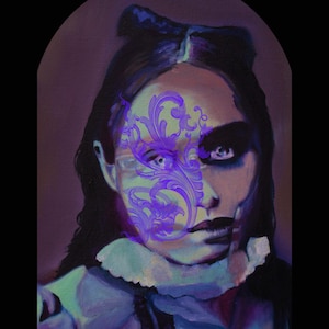 In het ongewisse • Kunstdruk van Amalia Kouvalis