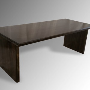 34&quot; Monitor Stand Pine 3/4&quot; Dark Walnut 34 x 16 x 10 TV Wood Shelf Riser Furniture Desk Assembled ilg New