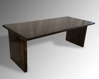 Soporte para monitor de 34" de pino de 3/4" de nogal oscuro de 34 x 16 x 10, estante elevador de madera para TV, mueble de escritorio ensamblado, ilg, nuevo