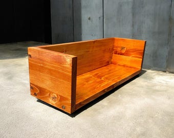 Estante de madera de pino para CD y DVD CIDS de 19,5" con culata de 3/4" y 19,5 x 6,5 x 5,75" para almacenamiento, ensamblado, nuevo