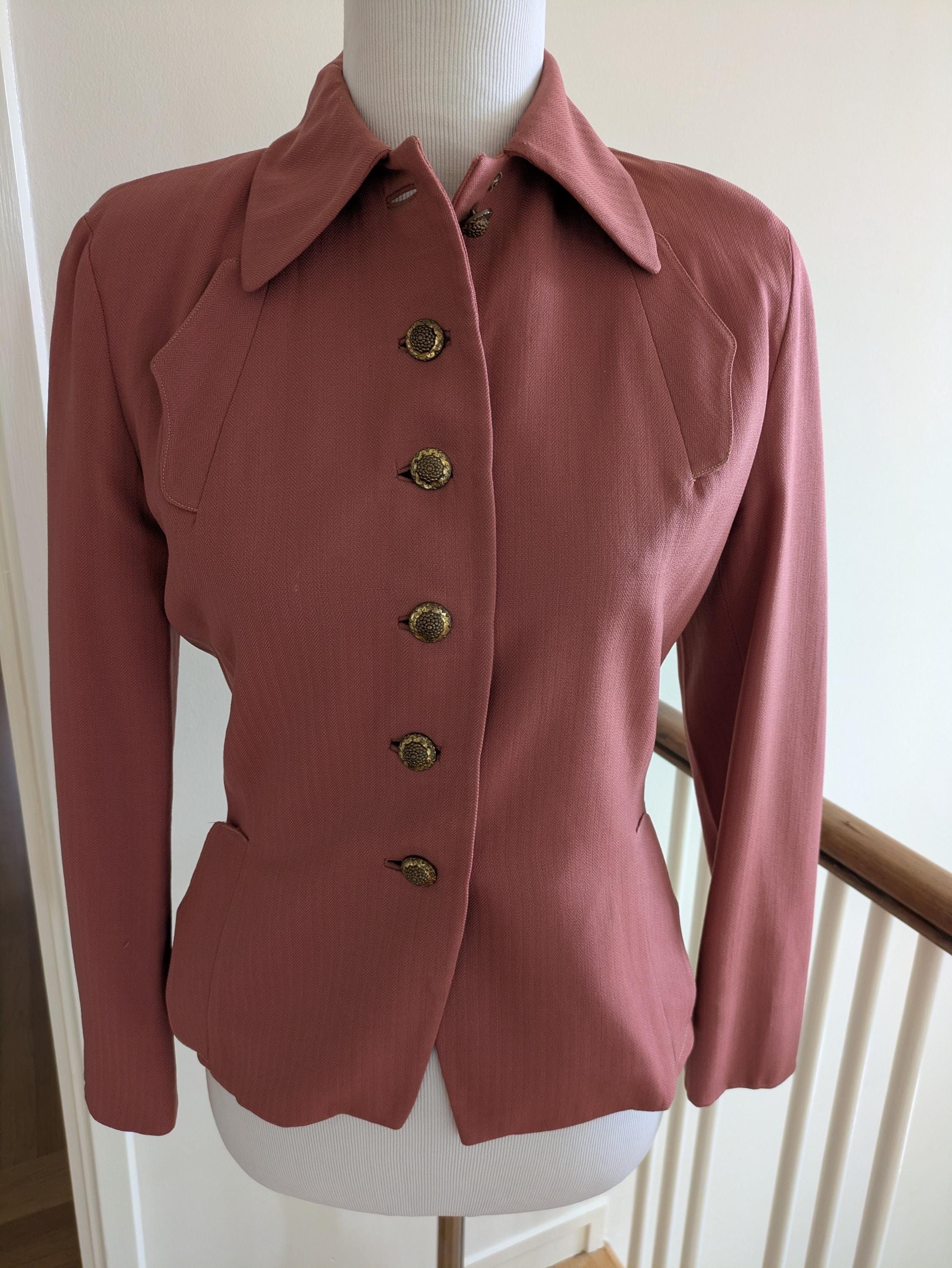 Rose Gold Suit Jacket - Etsy Rose Gold Suit Jacket - Etsy