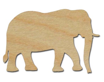 wooden shape Other animals available-Real pine wood-Hand made- N2 Details about   Elephant 