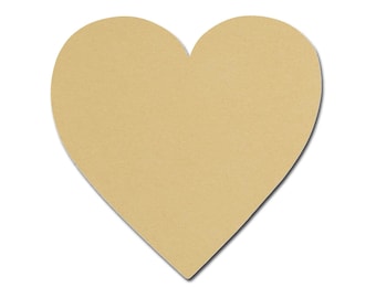 2x palette Love Heart Craft Formes 3 mm MDF. 300 mm