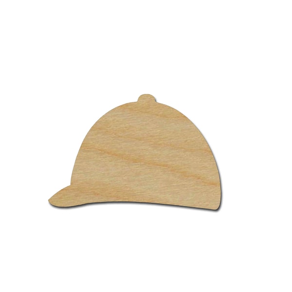 Jockey Hat Shape Unfinished Wood Craft Cutouts Derby Decor Variety of Sizes Artistic Craft Supply