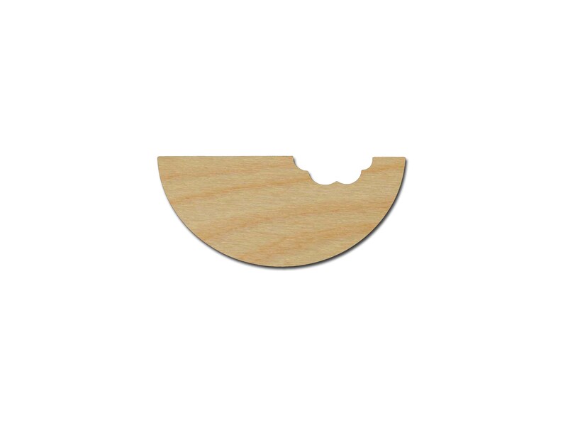 Watermelon Slice Shape Unfinished Wood Cut Outs Crafts Variety Of Sizes Artistic Craft Supply #001