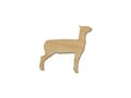 Lamb Shape Unfinished Wood Craft Cutouts Farm Animals Variety of Sizes Artistic Craft Supply