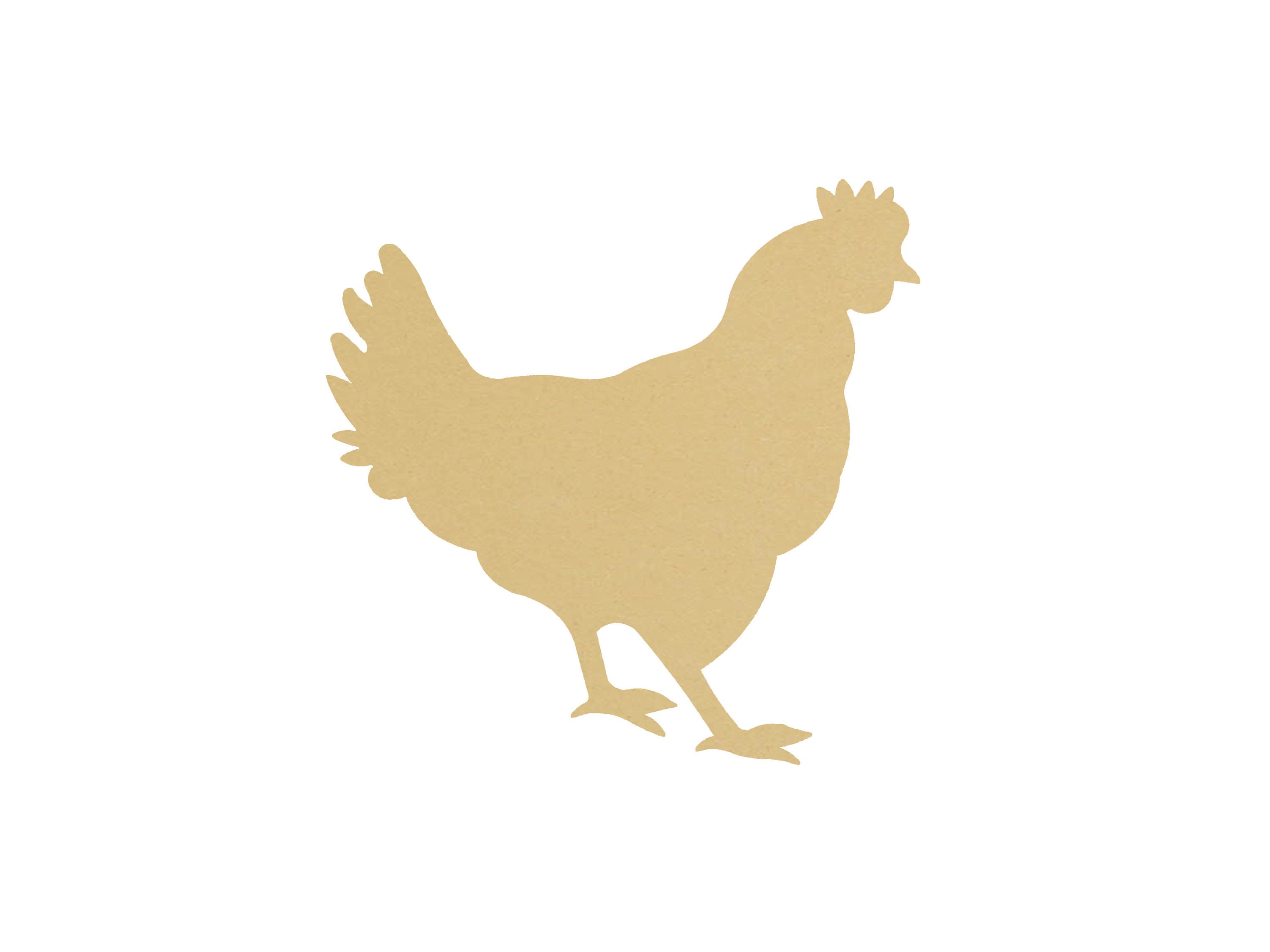 DÉCOUPEZ VOTRE FEUILLE A3 - Décorations de poulet - Koustrup & Co
