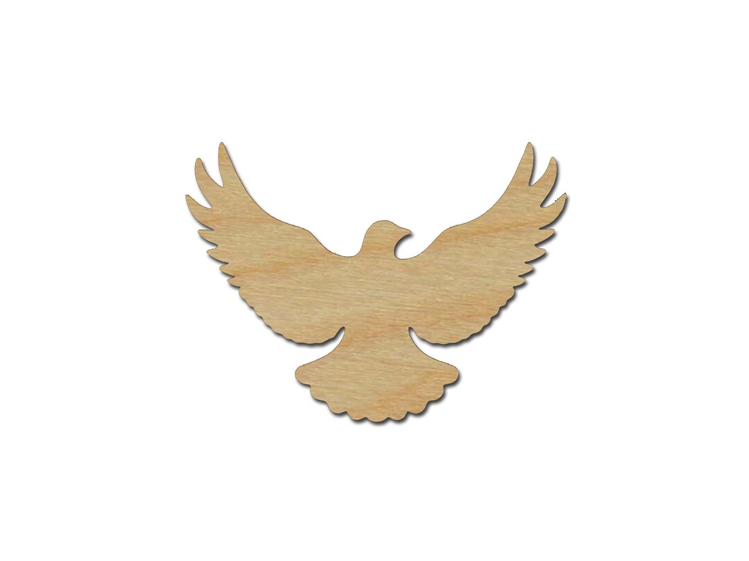 Dove Wood Cut Out Variety of Sizes Unfinished Wood Bird Shapes Artistic