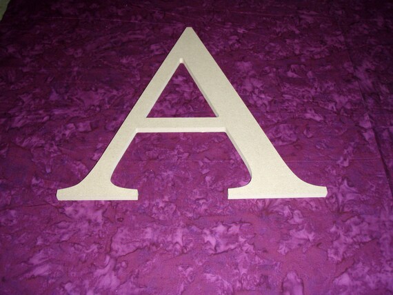 Greek Letter A Alpha Symbol Unfinished Wood Letters 6 Inch Tall