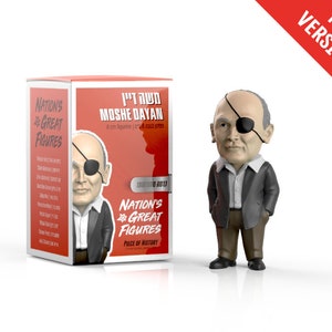 Moshe Dayan Figurine