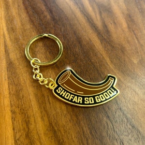 Shofar, tout va bien ! Porte-clés
