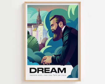 Theodor Herzl Poster: DREAM