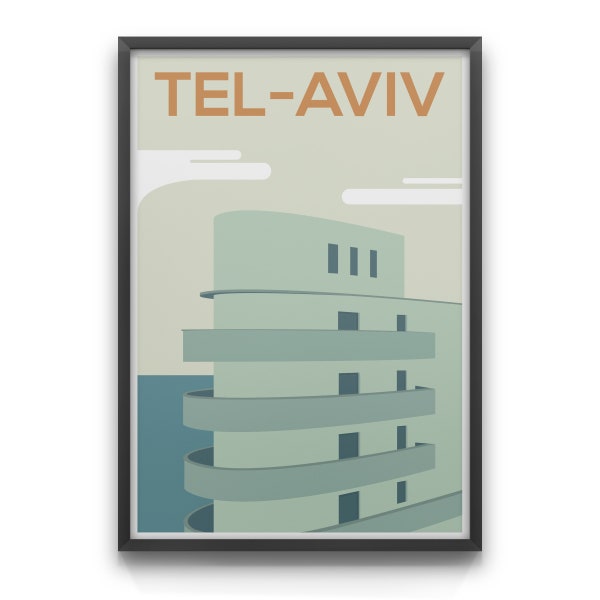 Tel-Aviv Bauhaus Gebäude
