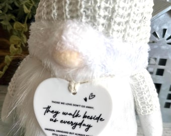 Memorial keepsake,unique sympathy gift,gnome,memorial grief gift,condolence gift,funeral gift,remembrance gift,in memory of pet memorial,