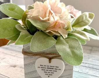 Mother’s Day gift from daughter,birthday gift for mom,grandma gift,unique gift for mom,stepmom gift,flower arrangement,birthday gift