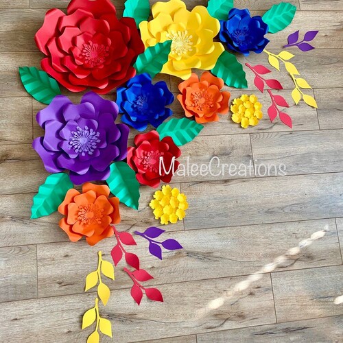 Mexican Paper Flowers Etsy