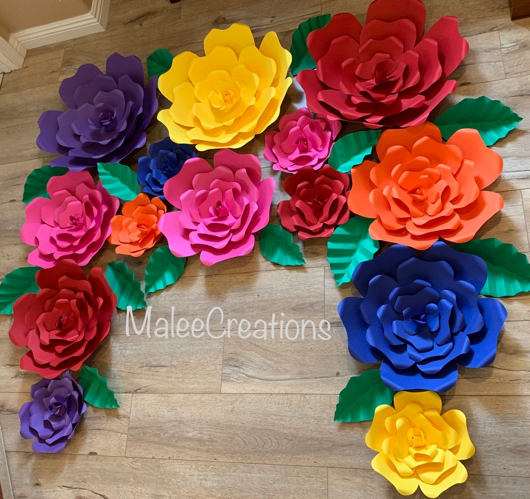 Mexican Paper Flowers, Flowers to put in my hair for my Fri…