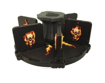 Flipbook Skull Spinner (See description for more info on how to view)