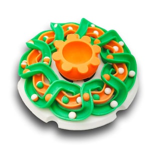 Pista de canicas 3D multicolor con giro animado (lea la descripción antes de comprar para obtener instrucciones de visualización)