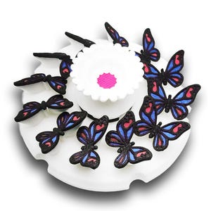 Multi Color Butterfly Animated Spinner (Please Read Description Before Purchase for How To: Viewing Instructions)