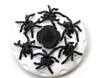 Spinner animé araignées 3D bicolore (veuillez lire la description avant l'achat pour savoir comment : les instructions de visualisation)