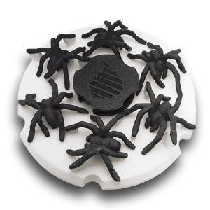 Spinner animado de arañas 3D de dos colores (Lea la descripción antes de comprar para ver las instrucciones)