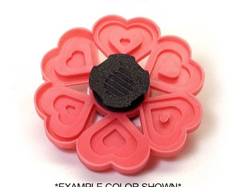 Single Color Hearts animated spinner (Please Read Description Before Purchase for How To: Viewing Instructions)