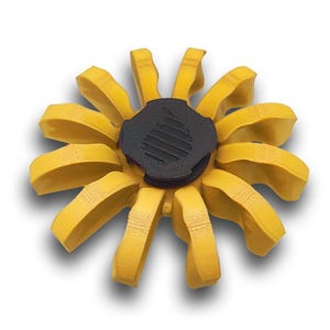 Single Color 3d Wave Ultra animated spinner (Please Read Description Before Purchase for How To: Viewing Instructions)