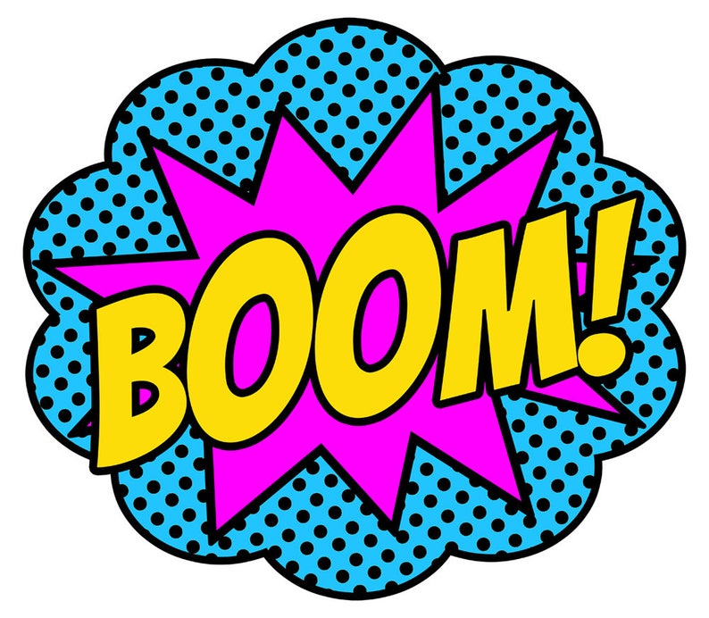 Boom картинка на белом фоне