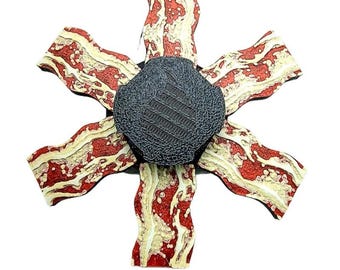 Bacon Animated Zoetrope *Please Read Info Before Purchase/ Phone, Tablet or Handheld Spinner Viewer Required to View Animation*