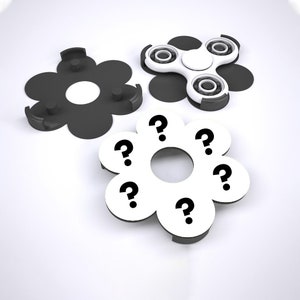 tick tock fidget spinner