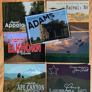 Postales Crípticas de Estilo Vintage - Set 2