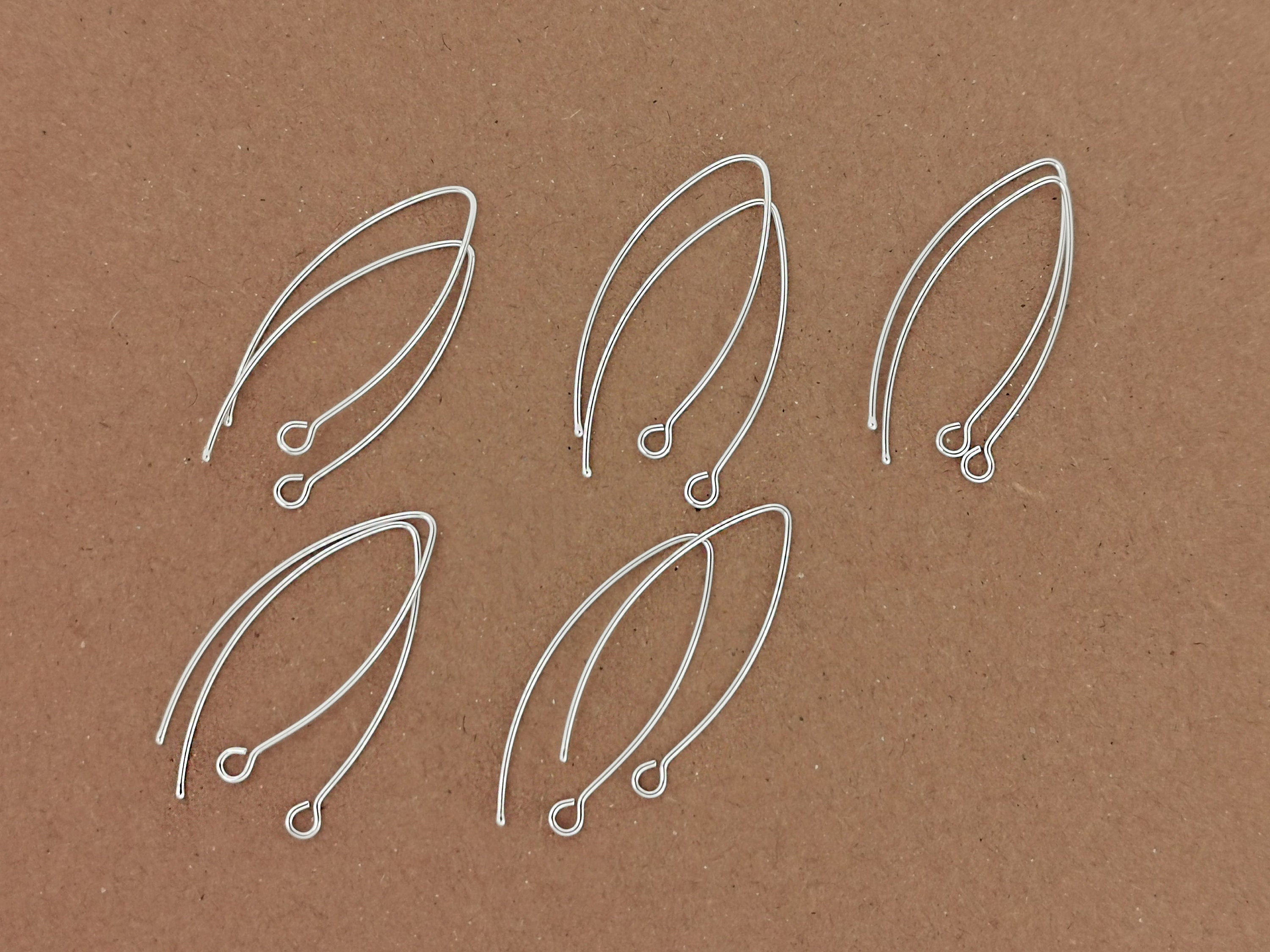 Silver Earring Hooks – Blank Canvas Showroom