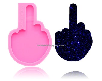 middle finger jibbitz