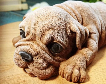 3D Dog Mousse Silicone Mold Casting