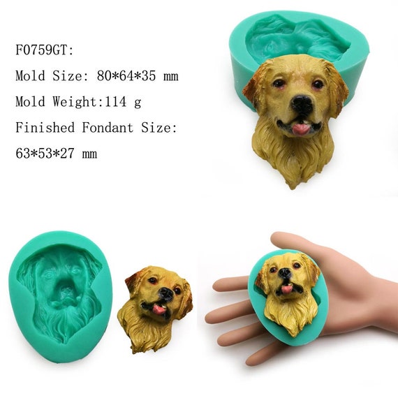 3D Yoga-Hunde Silikonform – Flexibel Für Kerzen, Seife, Harz, Schokolade & Mehr
