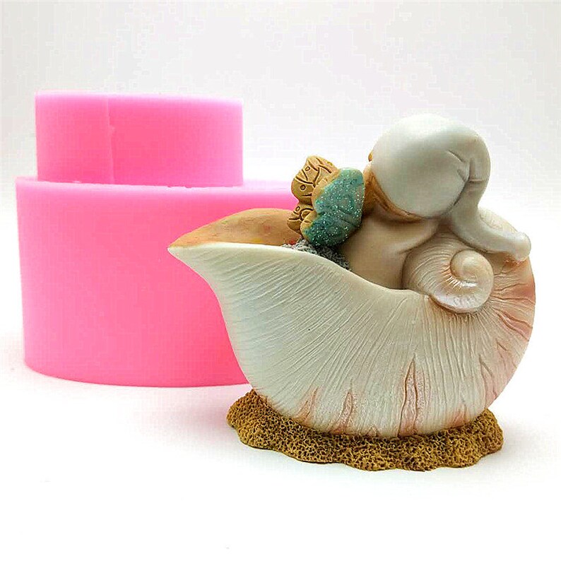 Baby Mold Baby Shower Candle Mold Soap Mold Cute Baby Etsy