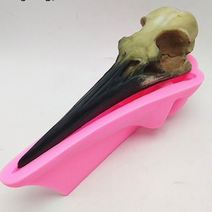 3D Skull Dinosaur Bird Silicone Mold Casting