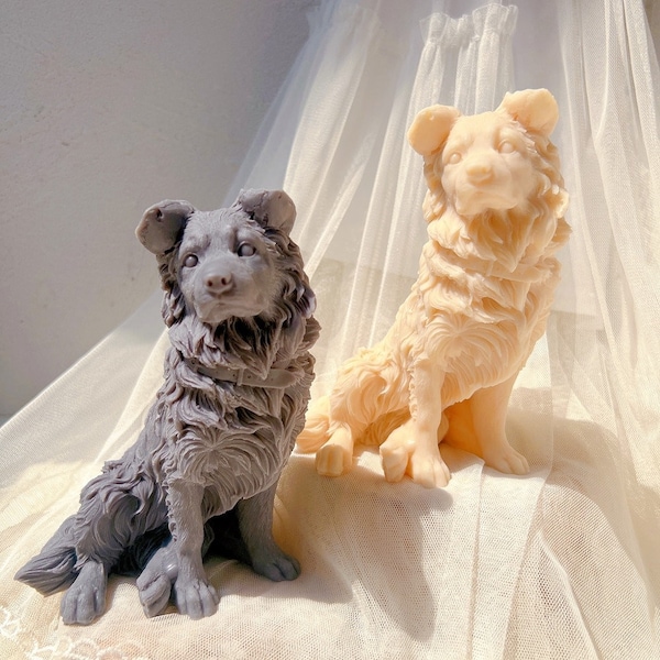 Dog Candle Mold Etsy