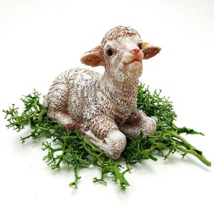 3D Little Sheep Shape Mold, Candy Mold, Chocolate, Cookie Mold, DIY Candle Gypsum, Concrete Silicone Mold, Cake Decoration Tool
