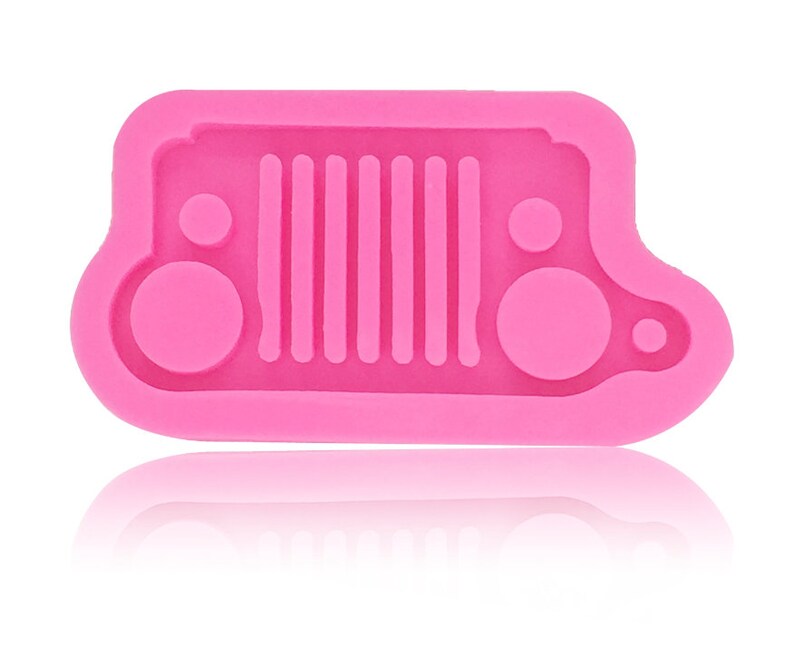 Shiny Car Light Mold for Epoxy Keychain Resin Earring Etsy