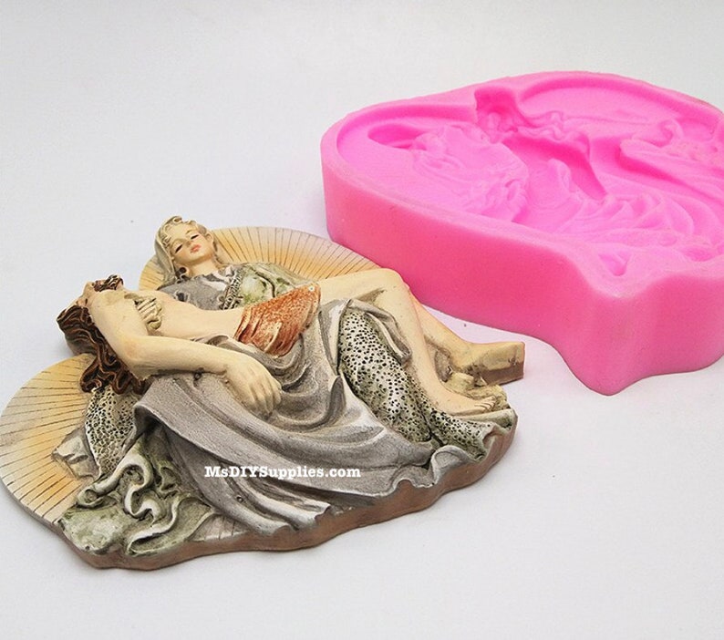 Jesus Silicone Molds for Fondant Religion Mold Chocolate Etsy