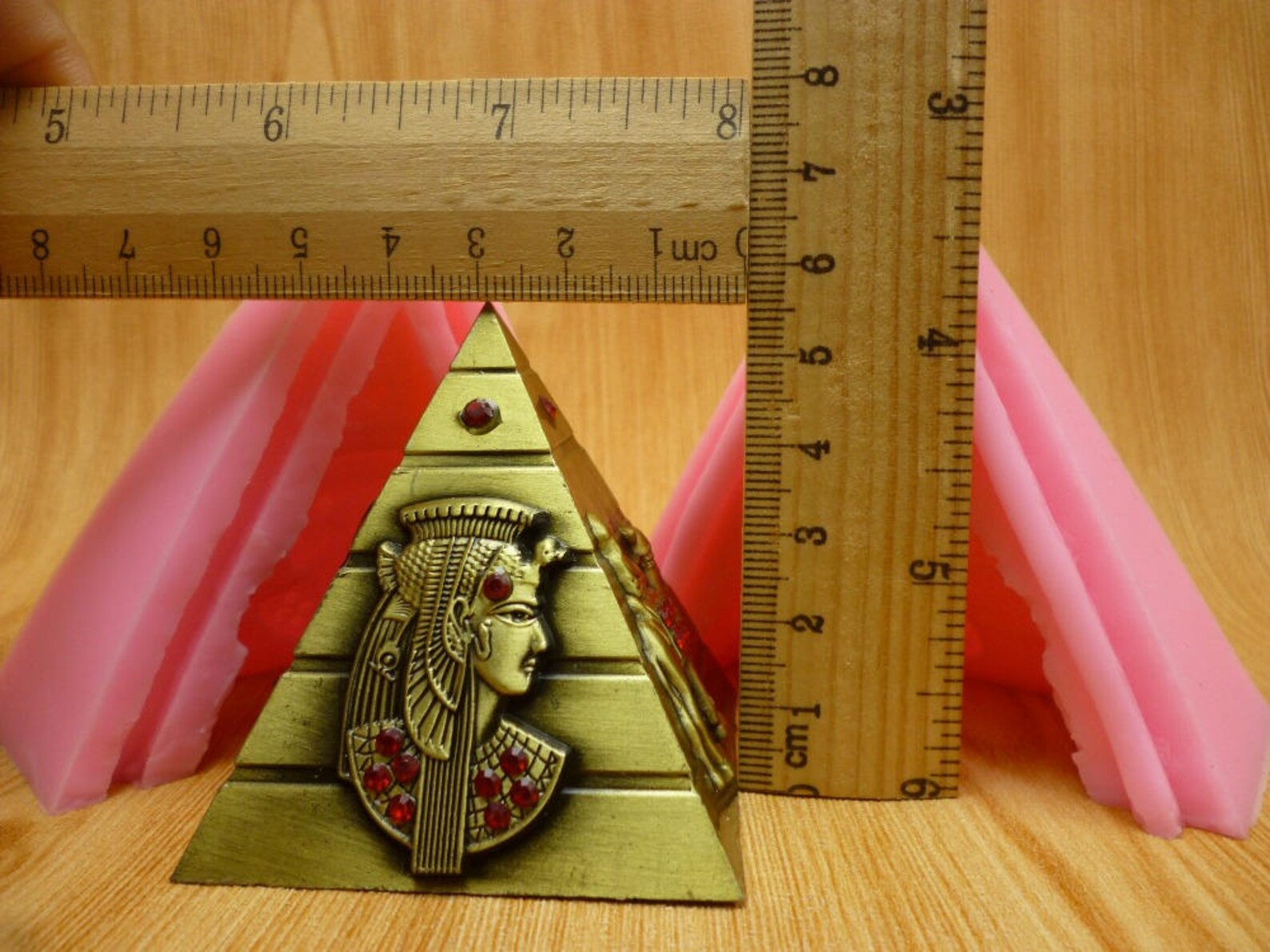3D Egyptian Pyramids Silicone Mold for Fondant Resin Soap Etsy
