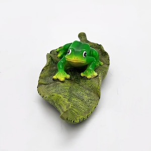 Fundición de molde de silicona de rana para Jesmonite, yeso, yeso, fondant, molde de chocolate