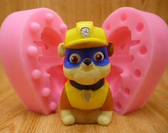 3D Patrol Puppy Silicone Molds Casting